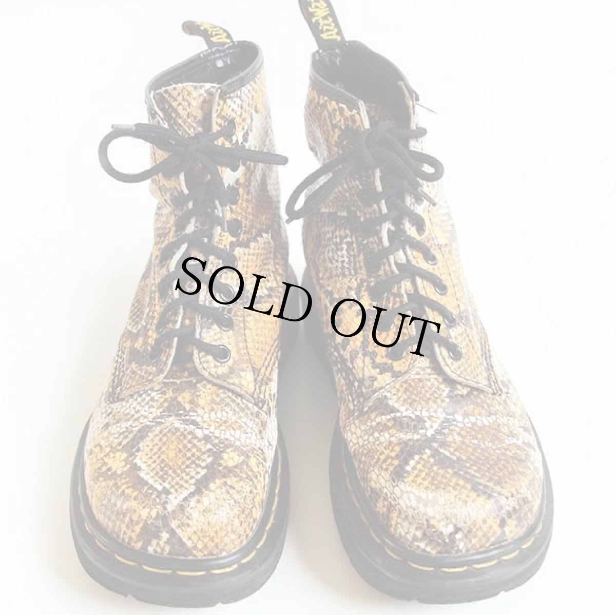 画像3: 英国製 DR.MARTENSドクターマーチン パイソン 8ホールブーツ 6.5 (3)