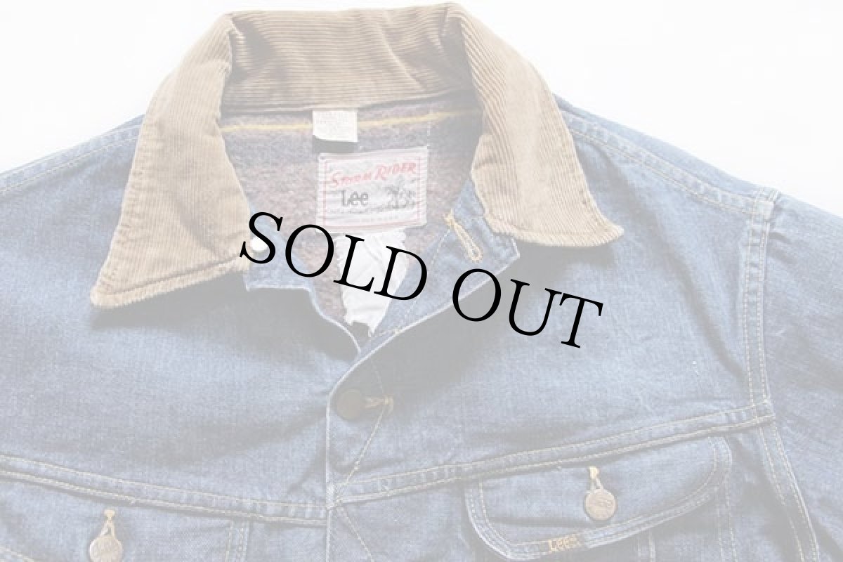 画像3: 70s USA製 Leeリー STORM RIDERストームライダー 220LJ ブランケットライナー デニムジャケット (3)