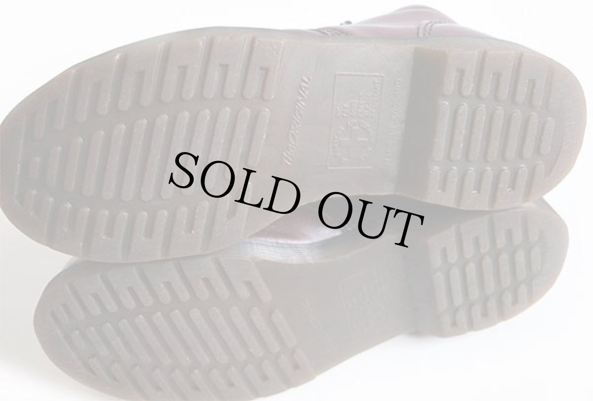 画像6: 英国製 DR.MARTENSドクターマーチン キャップトゥ 6ホールブーツ チェリーレッド UK8 (6)