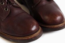 画像7: 90s USA製 Chippewaチペワ ワークブーツ 焦げ茶 8.5D (7)