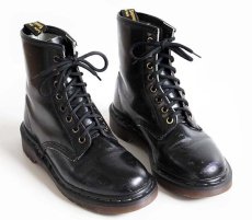 画像1: 英国製 DR.MARTENSドクターマーチン 8ホールブーツ 黒 UK5 (1)