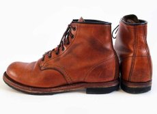 画像2: USA製 REDWINGレッドウイング 9013 BECKMANベックマン ワークブーツ チェスナット 8D (2)