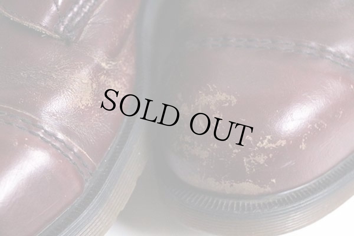 画像5: 英国製 DR.MARTENSドクターマーチン キャップトゥ 6ホールブーツ チェリーレッド UK8 (5)