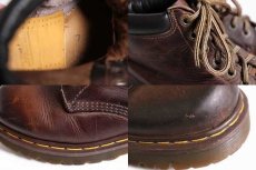 画像5: 英国製 DR.MARTENSドクターマーチン 6ホールブーツ 厚底 焦げ茶 UK7 (5)