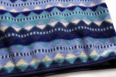 画像5: 90s USA製 patagoniaパタゴニア ダイヤモンド 総柄 フリース スナップT M (5)