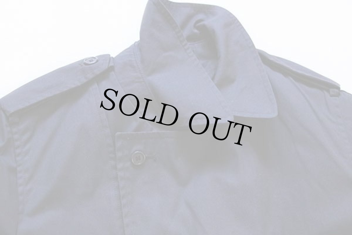 画像3: 00s 米軍 USAF キルティングライナー付き オールウェザー トレンチコート 紺 42S (3)