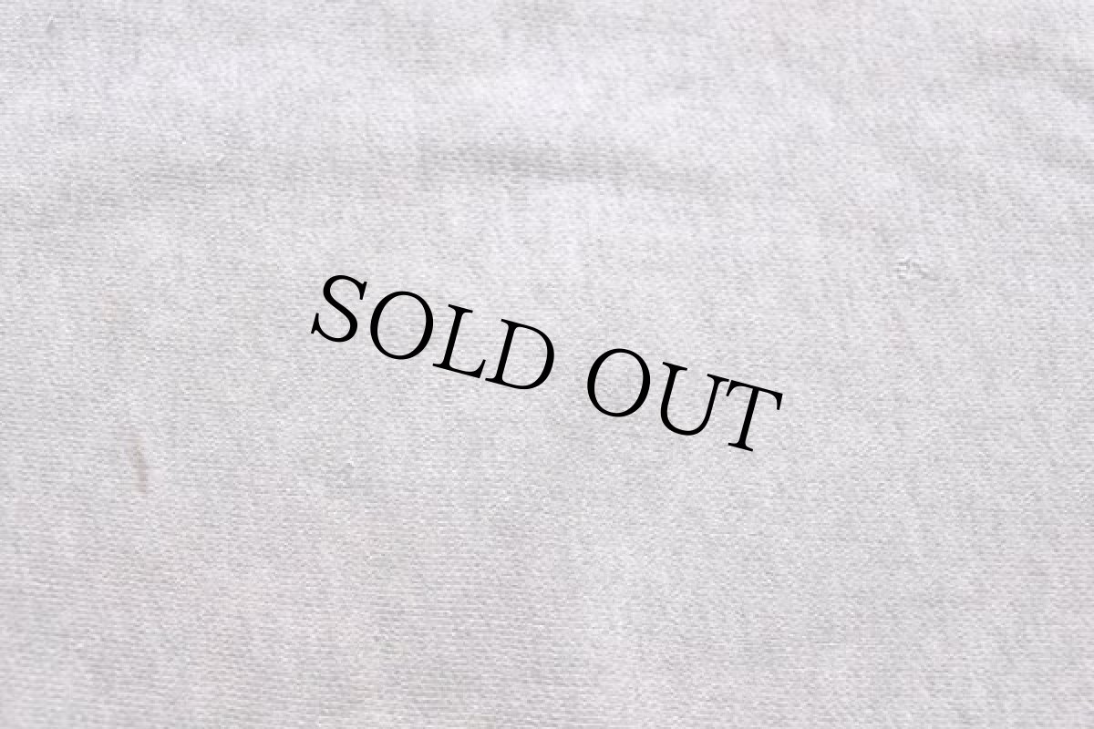 画像4: 70s USA製 Championチャンピオン 単色タグ 無地 目無し リバースウィーブ スウェット ボロ 杢ライトグレー L (4)