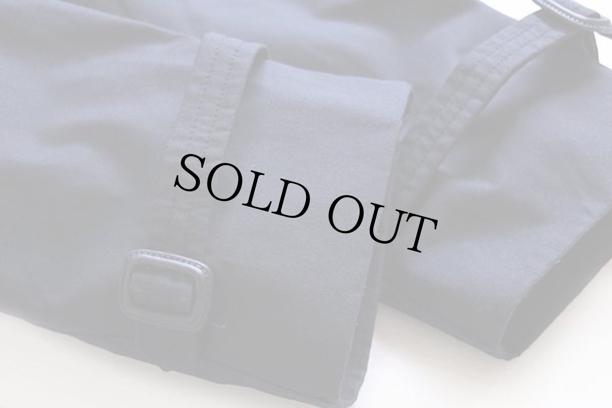 画像6: 10 米軍 USAF キルティングライナー付き オールウェザー トレンチコート 紺 44R (6)