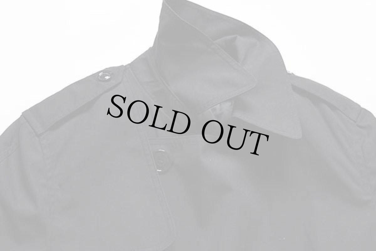 画像3: 未使用★14 米軍 U.S.ARMY キルティングライナー付き オールウェザー トレンチコート 黒 38R (3)