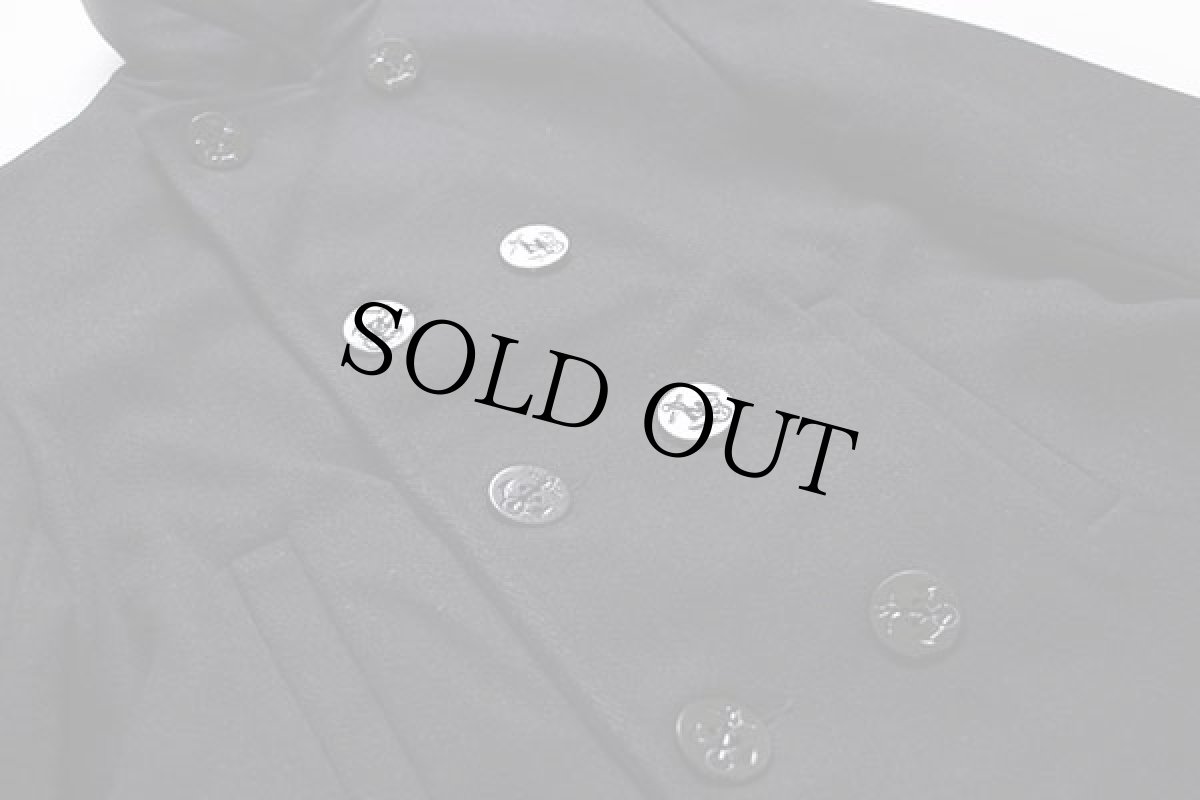 画像5: 70s EddieBauerエディーバウアー ウール ピーコート 濃紺 (5)