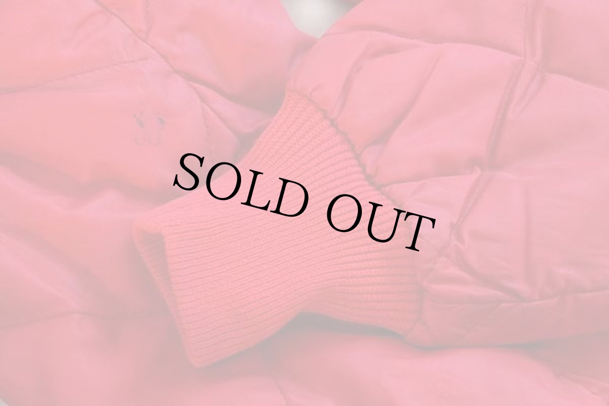 画像6: 60s BAUER DOWNバウアーダウン インナー ダウンジャケット 赤 M★EddieBauerエディーバウアー (6)