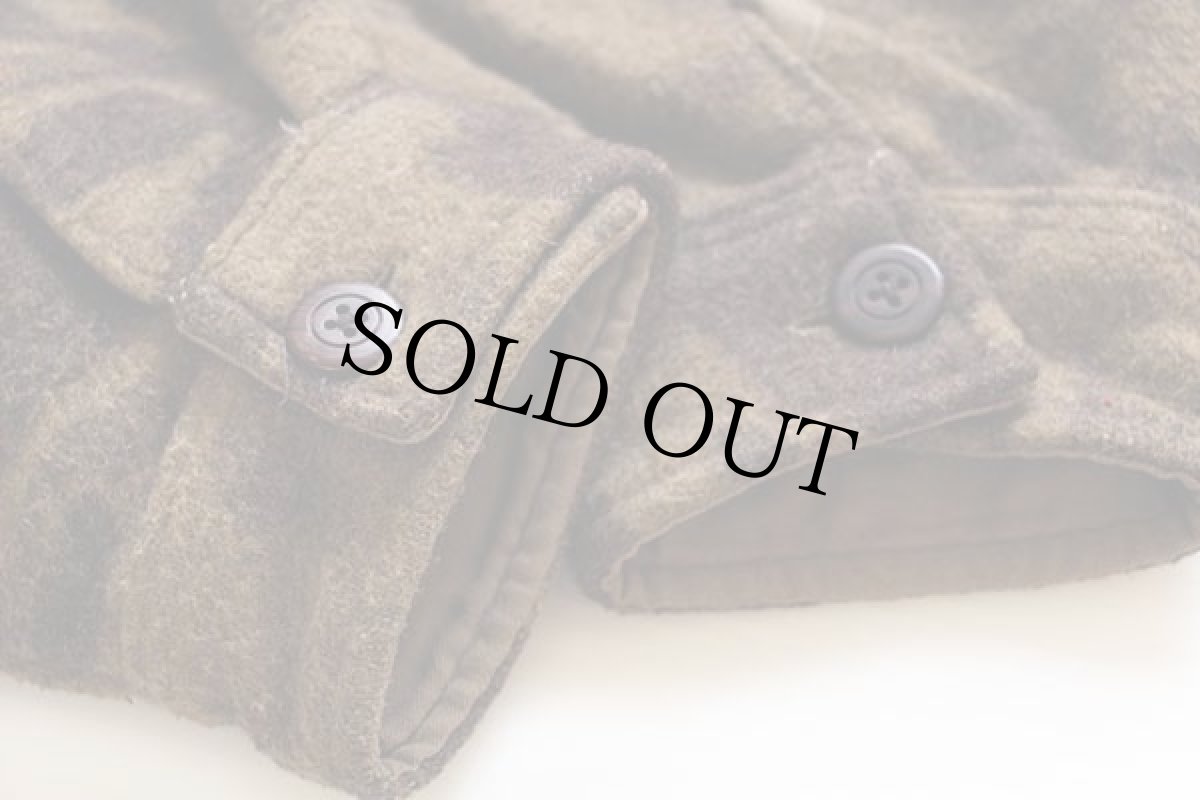 画像6: 00s Columbiaコロンビア 迷彩 ウールパーカー M (6)