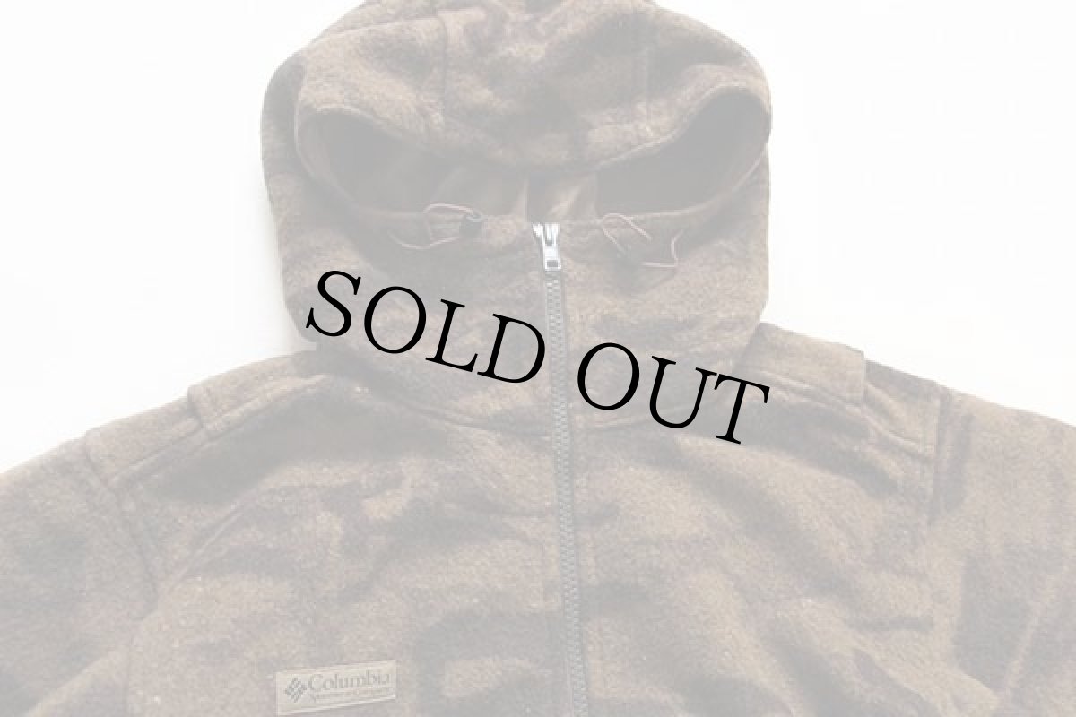 画像3: 00s Columbiaコロンビア 迷彩 ウールパーカー M (3)