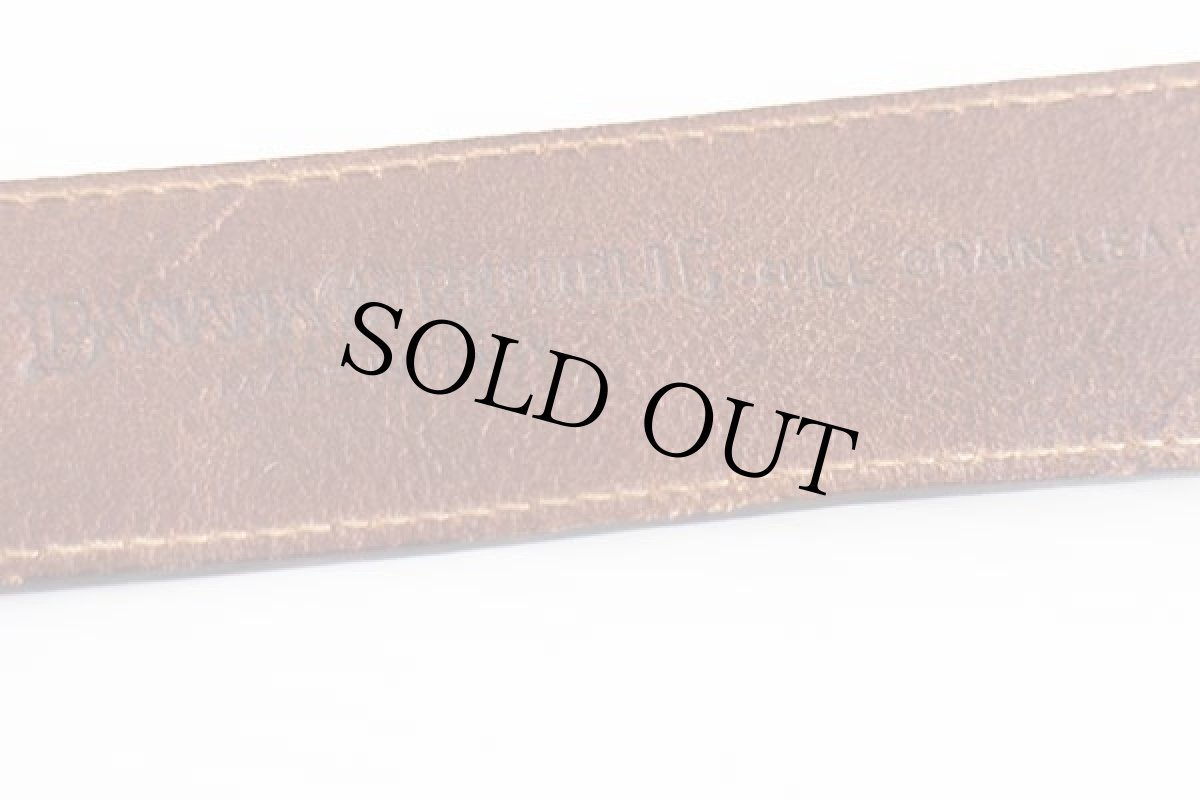 画像4: イタリア製 BANANA REPUBLICバナナリパブリック デザイン レザーベルト 茶 34/85★1143 (4)