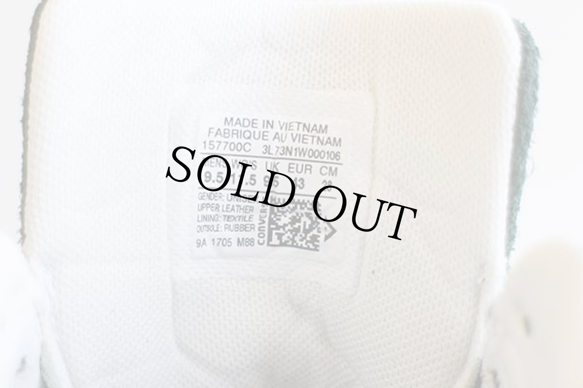 画像4: 未使用★CONVERSEコンバース Chuck Taylorチャックテイラー ONE STARワンスター MID スエード 緑 9.5 (4)