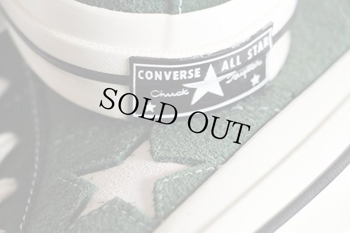 画像5: 未使用★CONVERSEコンバース Chuck Taylorチャックテイラー ONE STARワンスター MID スエード 緑 9.5 (5)