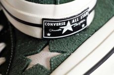 画像5: 未使用★CONVERSEコンバース Chuck Taylorチャックテイラー ONE STARワンスター MID スエード 緑 9.5 (5)