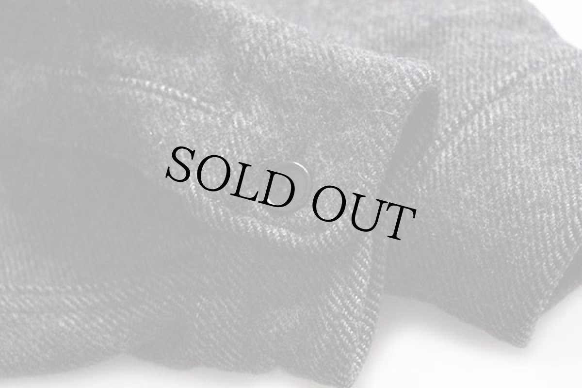 画像6: 70s EddieBauerエディーバウアー ウール シャツジャケット チャコール 16 (6)