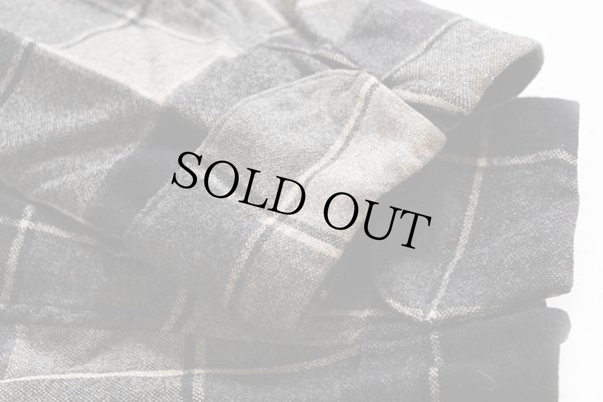 画像5: 50s PENDLETONペンドルトン チェック ウールガウン (5)