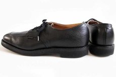 画像2: 90s USA製 REDWINGレッドウイング 9335 Uチップ/モックトゥ ポストマン レザーシューズ 黒 9B (2)