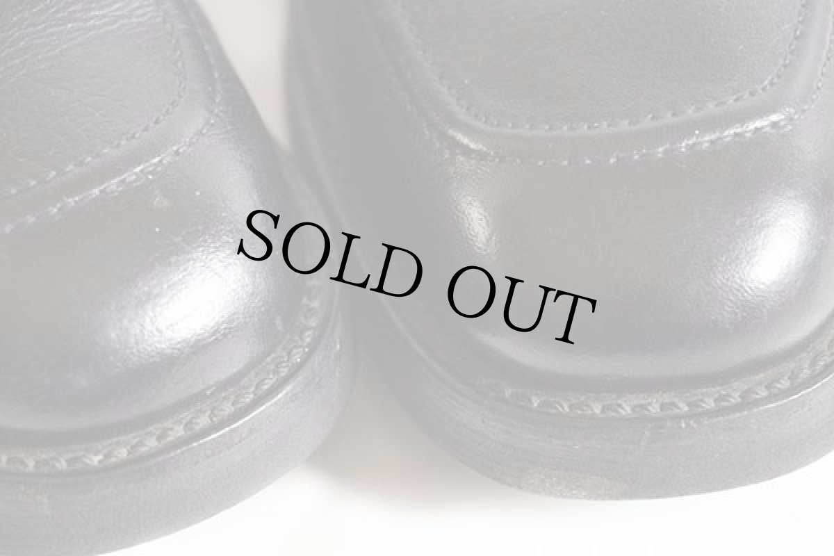 画像7: 90s USA製 REDWINGレッドウイング 9335 Uチップ/モックトゥ ポストマン レザーシューズ 黒 9B (7)