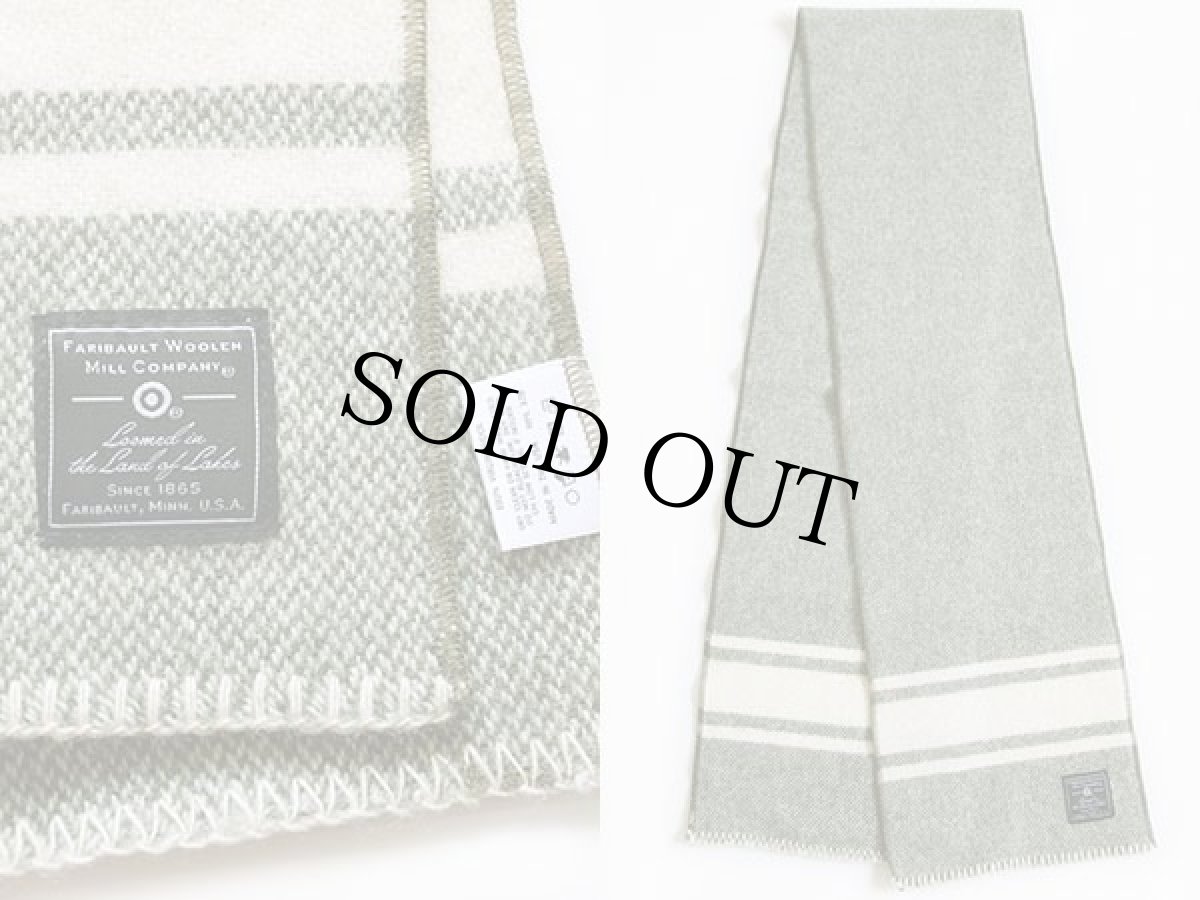 画像2: USA製 FARIBAULT WOOLEN MILL ウール マフラー★Faribo (2)