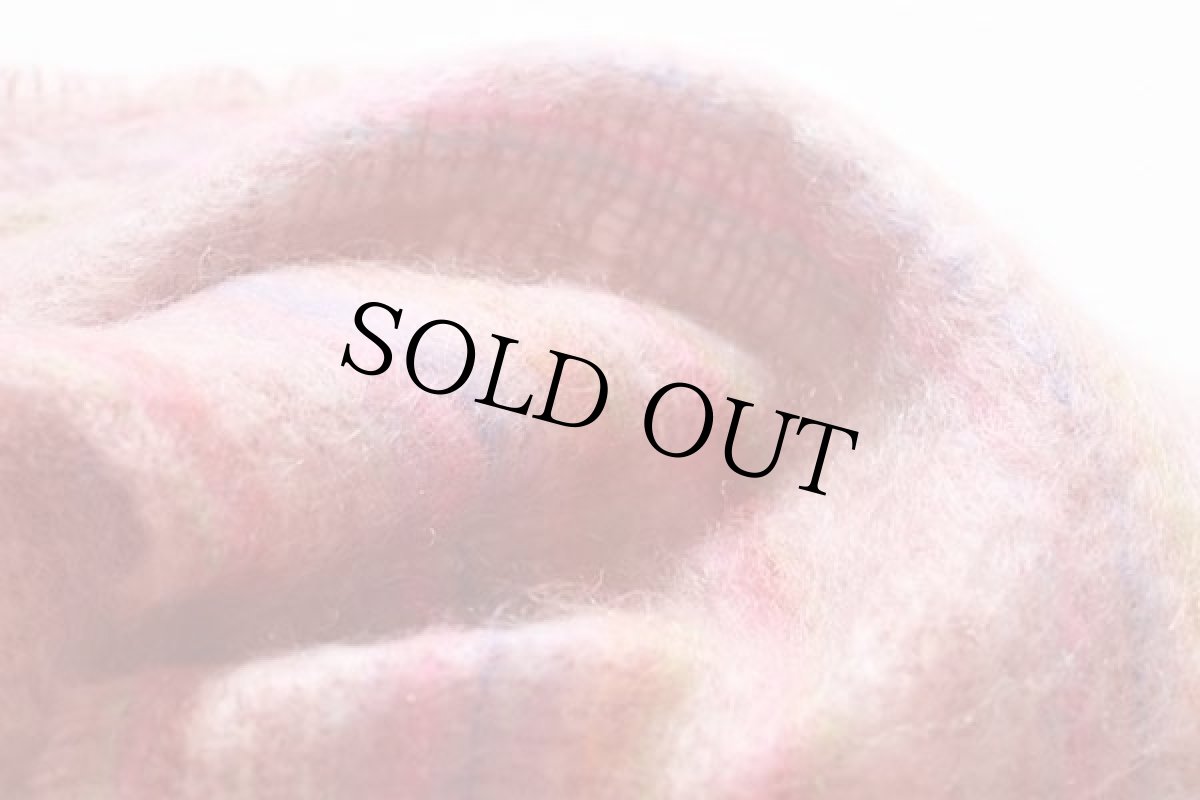 画像3: アイルランド製 donegal design モヘヤ パイル マフラー (3)