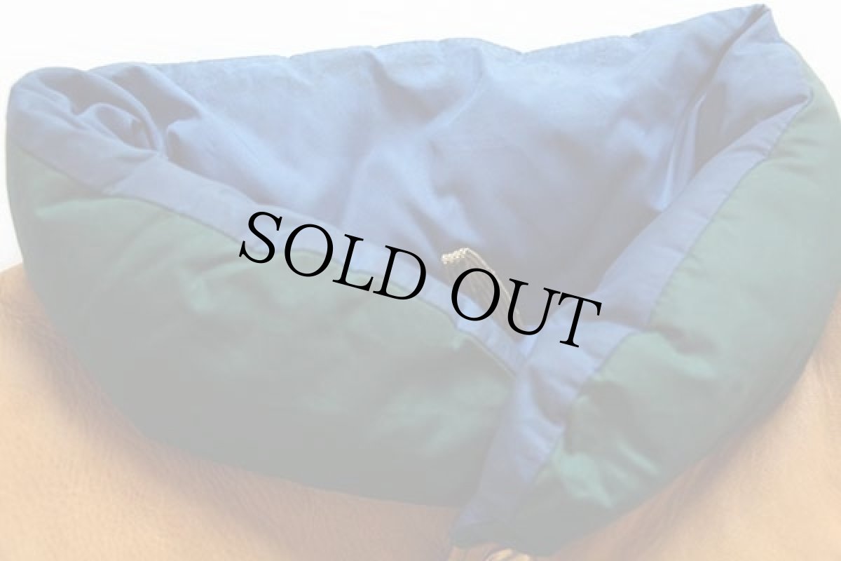 画像8: 70s Rocky Mountainロッキーマウンテン レザーヨーク切り替え ダウンベスト 緑 42 (8)