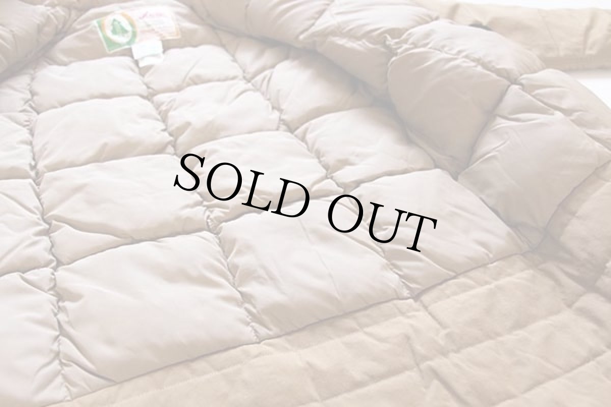 画像6: 70s カナダ製 WOODS アークティックパーカー ダウンコート タン S★B-9タイプ (6)