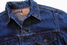 画像3: 60s USA製 LEVI'Sリーバイス 70505 BIGE ブランケットライナー デニムジャケット (3)