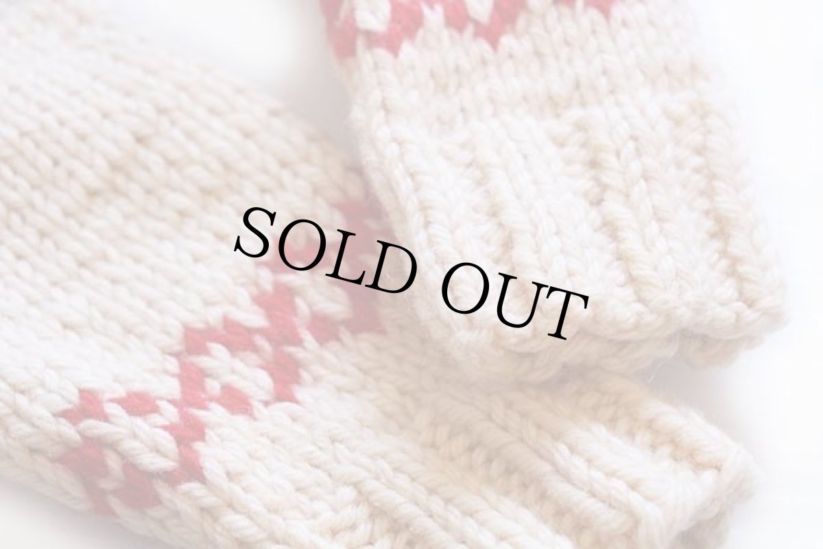 画像6: 60s イギリス近衛兵柄 カウチンセーター キッズ (6)