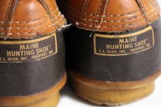 画像4: 80s USA製 L.L.Bean メインハンティング 5ホール シンサレート ビーンブーツ 10GM (4)