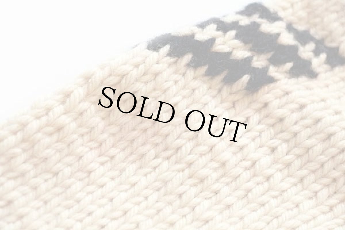 画像5: 60s イギリス近衛兵柄 カウチンセーター キッズ (5)