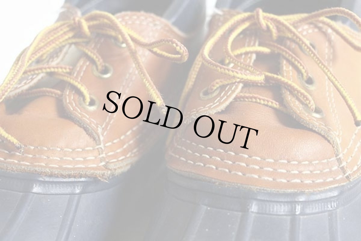 画像5: 80s USA製 L.L.Bean メインハンティング 3ホール シンサレート ビーンブーツ ガムシューズ 9LM (5)