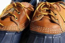 画像5: 80s USA製 L.L.Bean メインハンティング 3ホール シンサレート ビーンブーツ ガムシューズ 9LM (5)