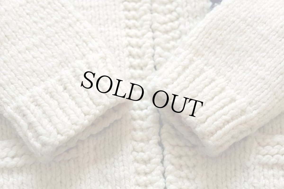 画像6: 馬柄  ウール カウチンセーター★馬蹄 (6)