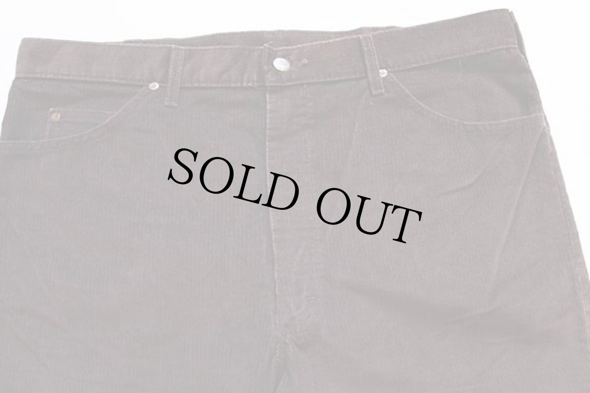 画像3: 90s USA製 Leeリー 200 コーデュロイパンツ 焦げ茶 w40 L34 (3)