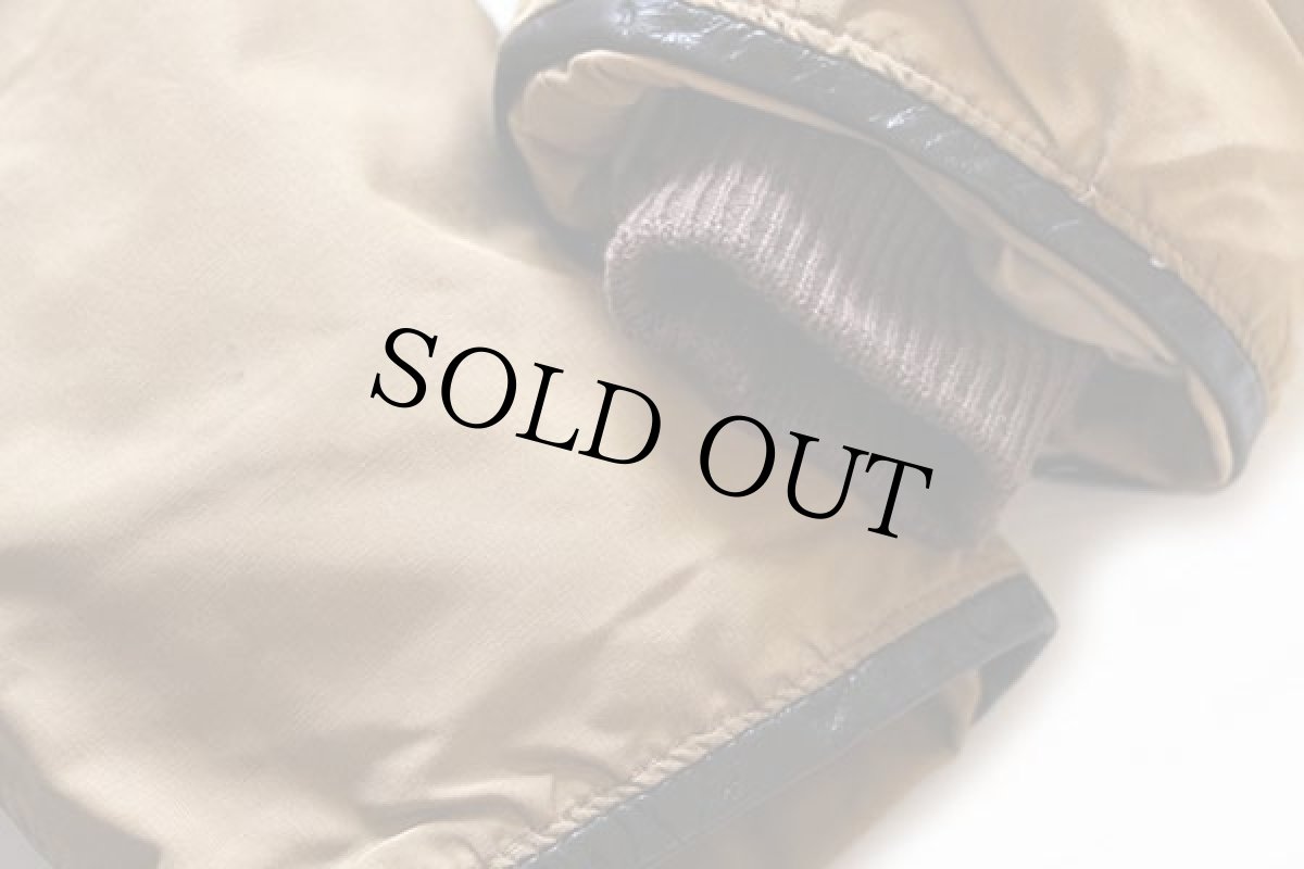 画像7: 70s カナダ製 WOODS アークティックパーカー ダウンコート タン S★B-9タイプ (7)