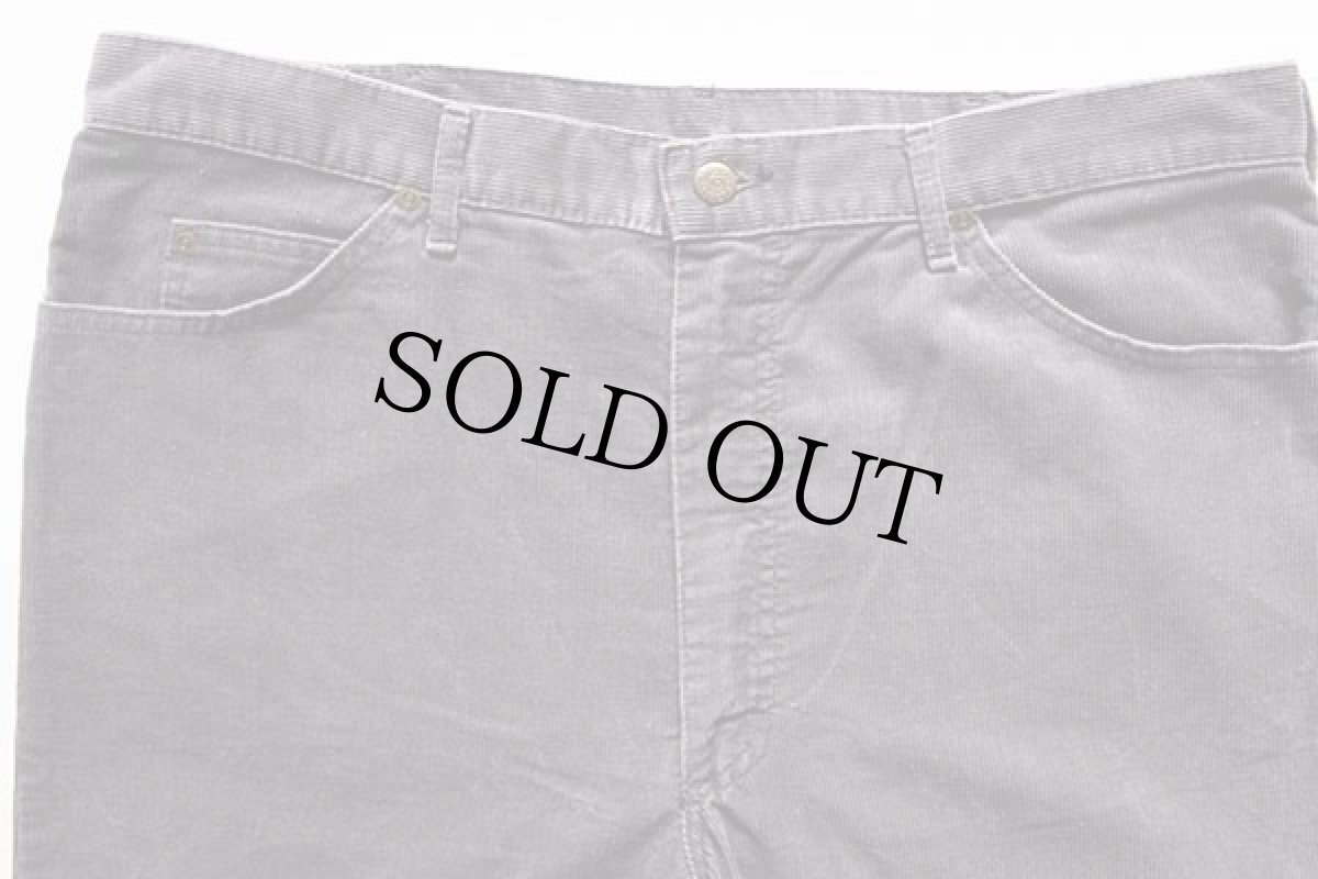 画像3: 90s USA製 Leeリー 200 コーデュロイパンツ グレー w40 L34 (3)