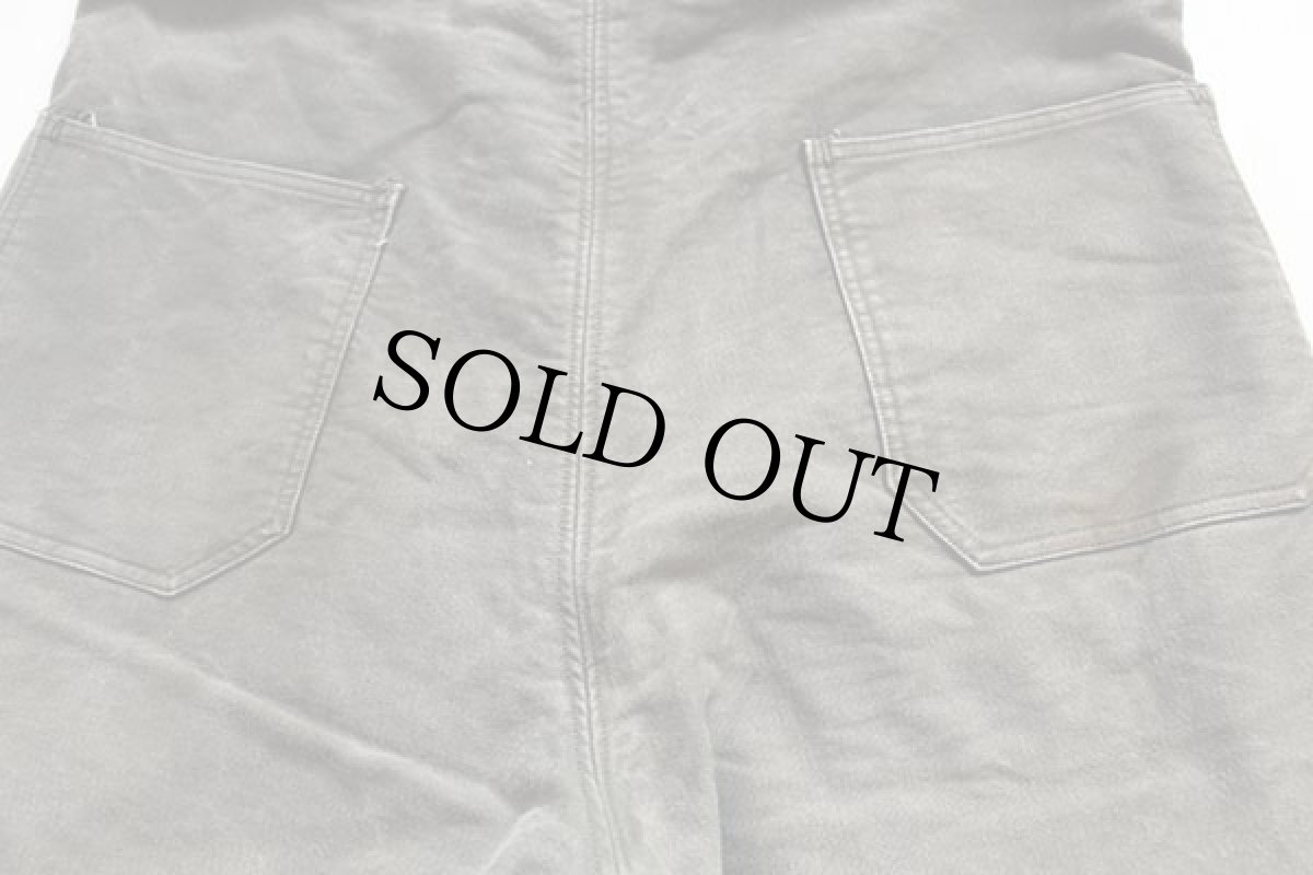 画像5: 40s 米軍 U.S.NAVY N-1 デッキパンツ オリーブドラブ S★オーバーオール (5)