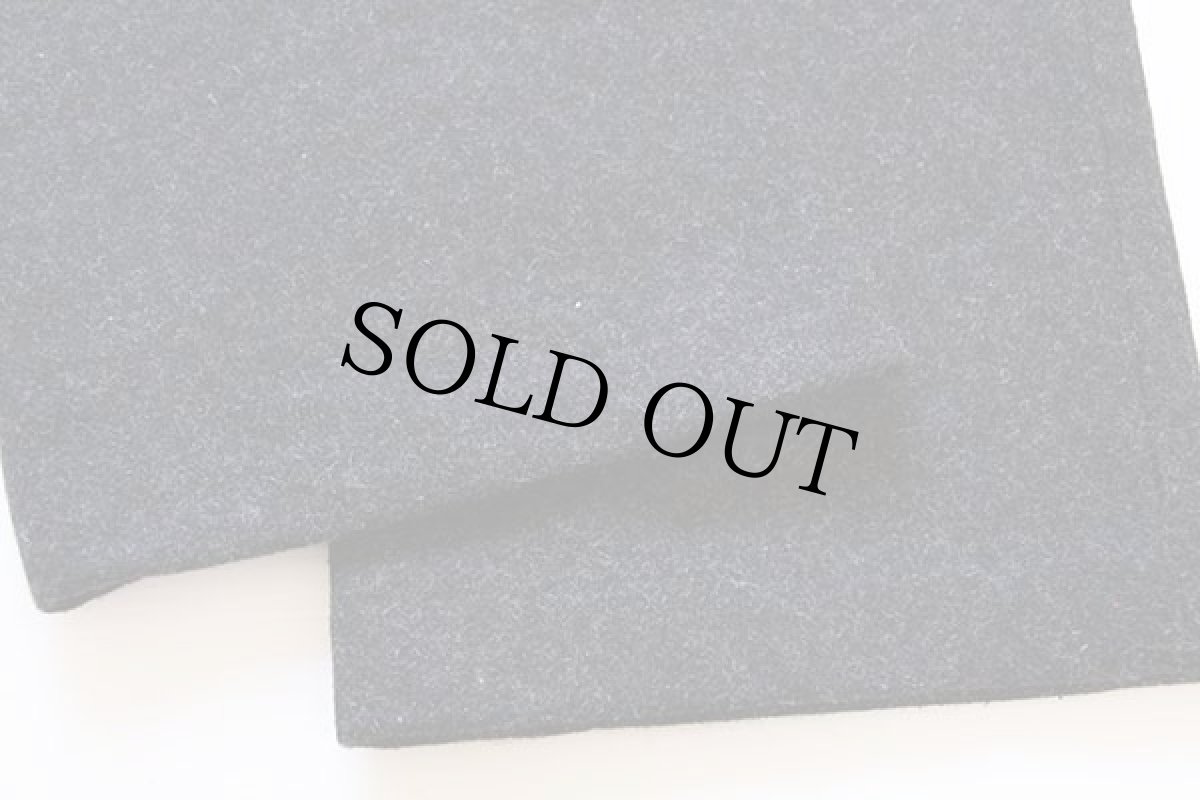 画像7: 50s UNKNOWN メルトン ウールパンツ チャコールグレー w34 (7)