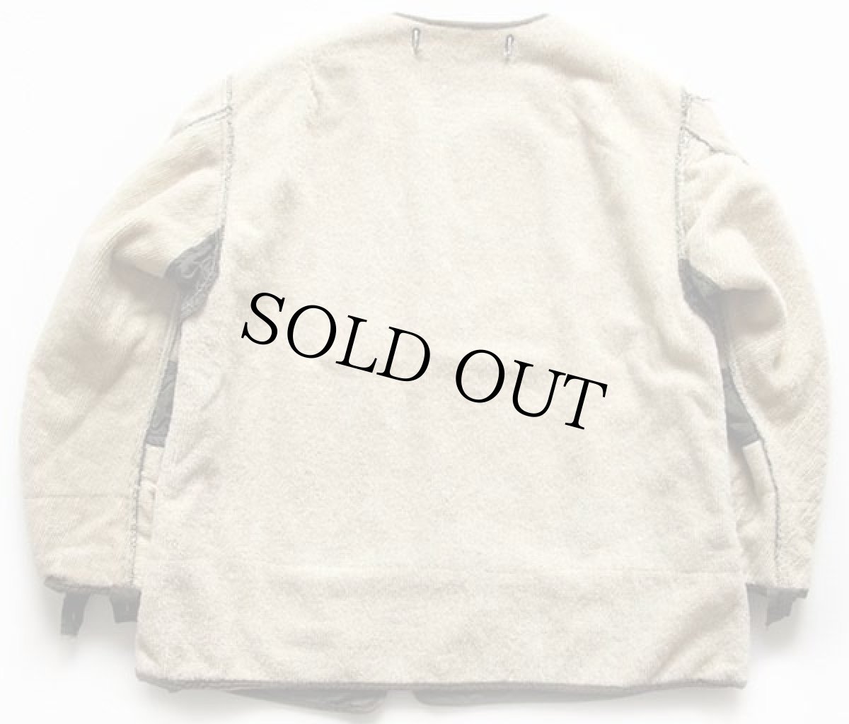 画像2: 50s 米軍 U.S.ARMY M-51 フィールドジャケット ウールパイル ライナー (2)