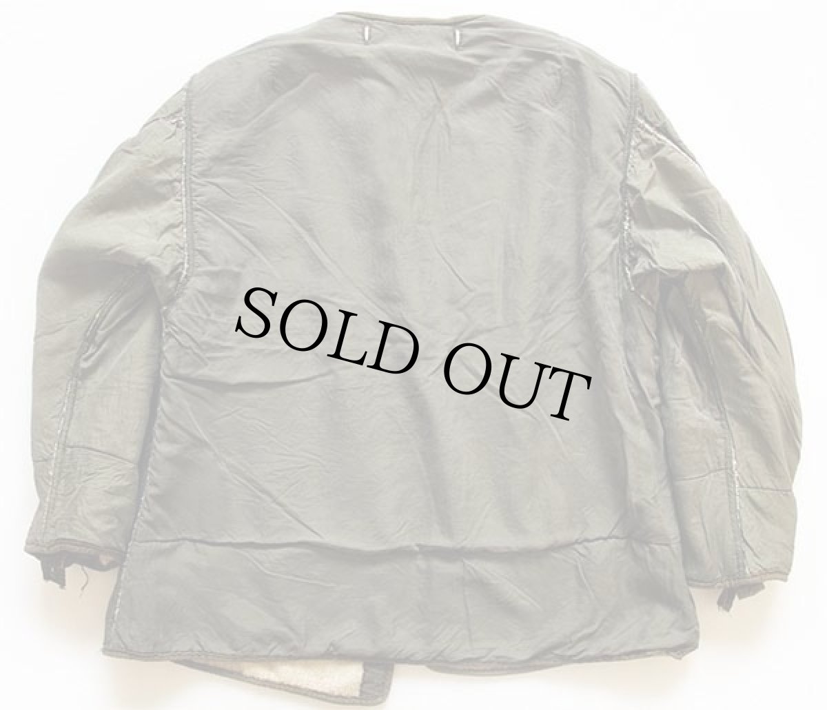 画像4: 50s 米軍 U.S.ARMY M-51 フィールドジャケット ウールパイル ライナー (4)