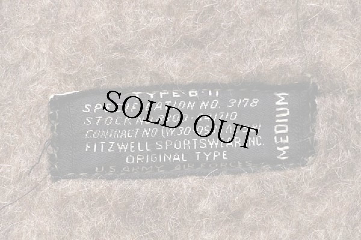 画像4: 40s 米軍 USAAF B-11 アルパカライナー フライトジャケット M (4)