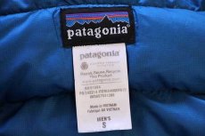 画像4: patagoniaパタゴニア ハイロフト ダウンセーター フーディー ネイビーブルー S (4)