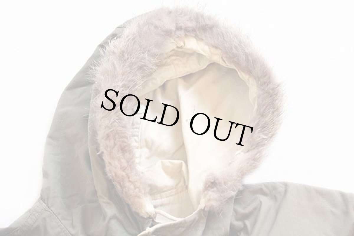 画像3: 40s 米軍 U.S.ARMY 山岳部隊 コヨーテファー リバーシブル スキーパーカー M (3)