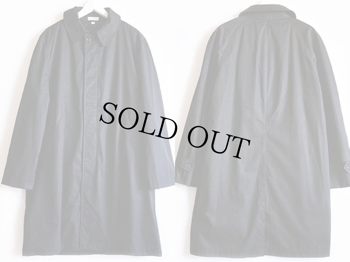 画像2: 70s Penneys TOWNCRAFT ボアライナー付き ステンカラーコート 黒 R42 (2)