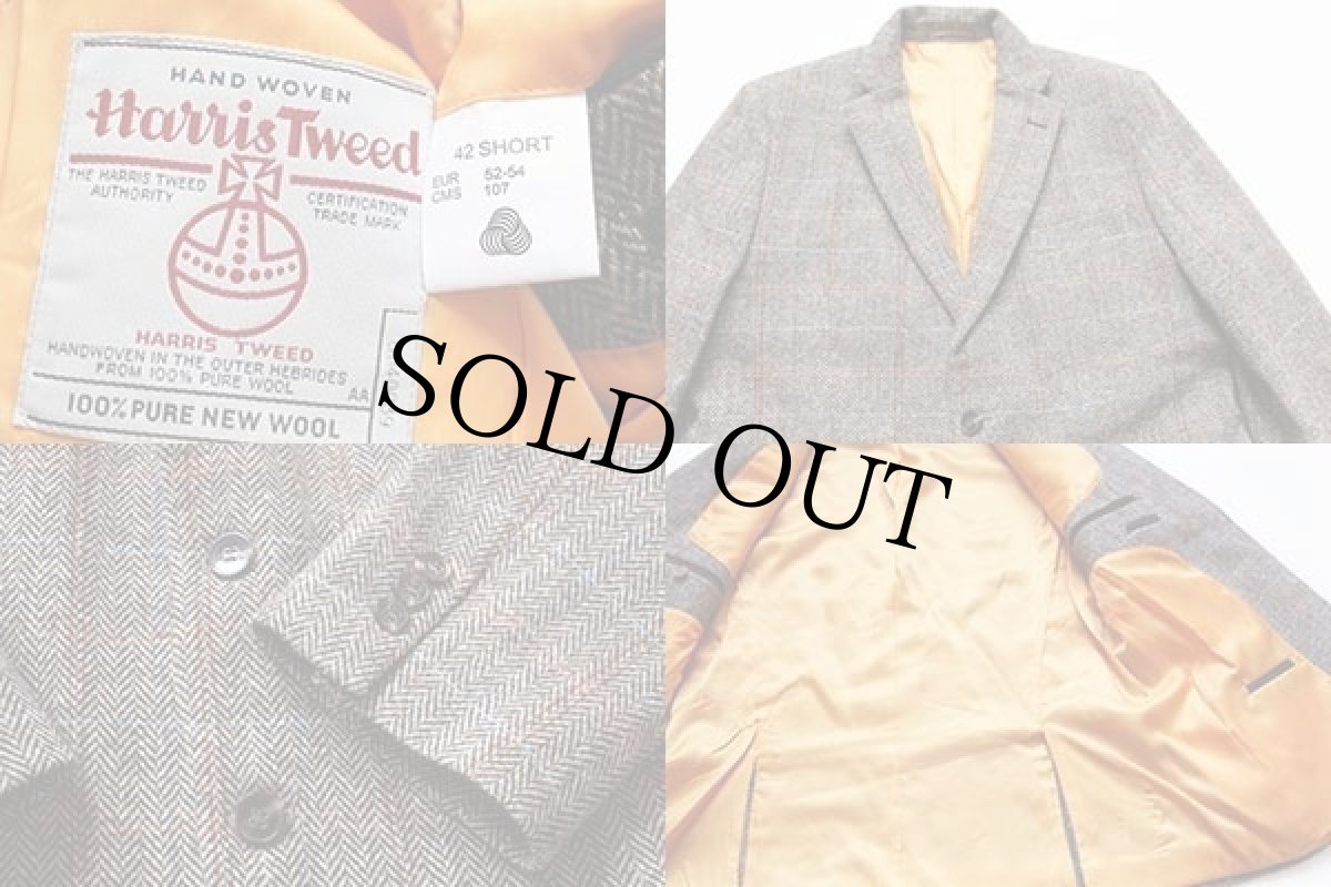 画像3: Harris Tweedハリスツイード テーラードジャケット 42S (3)