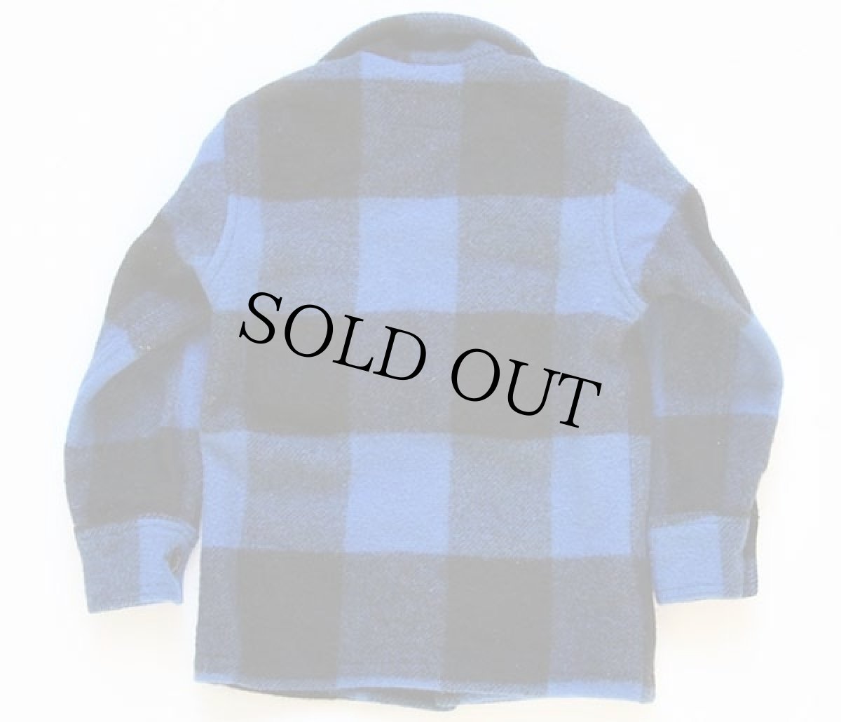 画像2: USA製 BEMIDJIベミジ バッファローチェック ウール シャツジャケット 青×黒 キッズ6 (2)