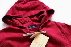 画像3: 未使用★DENIM&Co. ライナー付き カラーデニム ダッフルコート 赤 1X (3)